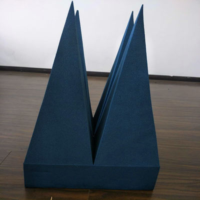 Electrical Microwave Rf Absorber Foam Pyramidal For EMC Testing Room And RF Box rf shielding room emc anechoic chamber