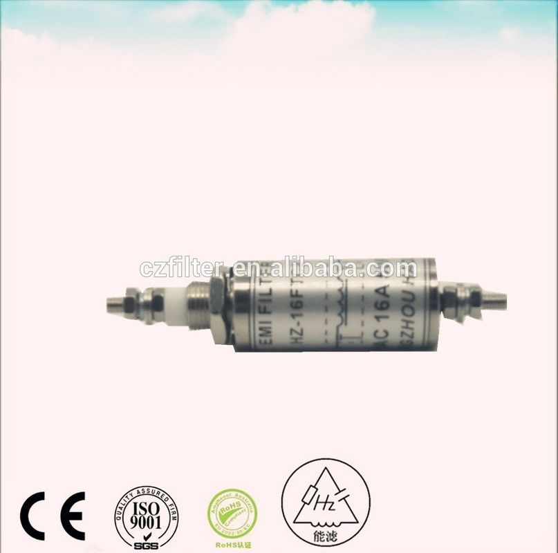 250VAC 16A 25A Capacitor Emi Feedthrough Filter Anti Interference Filter