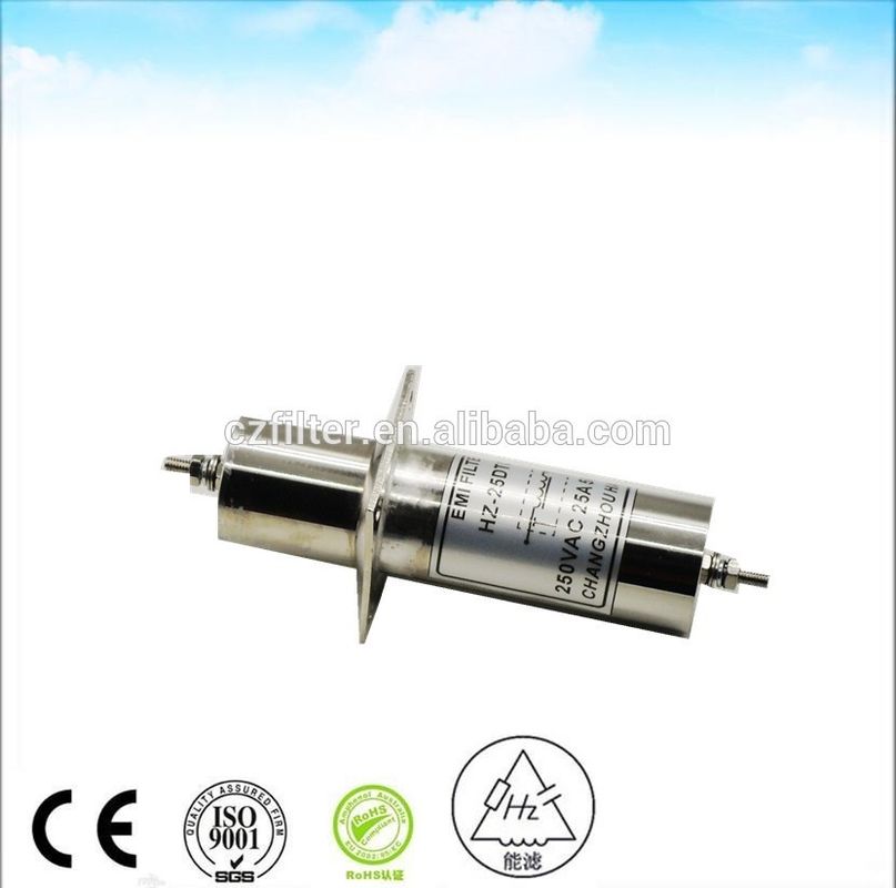 High Voltage 6A 25A Suppression Emi Feedthrough Filter Dc Line Filter rf shielding room and emc anechoic chamber