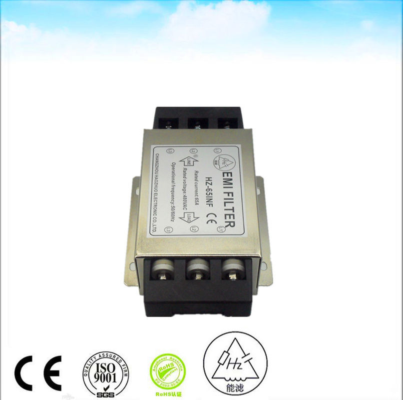 380VAC 30A-100A  EMI Suppression Filter 11KW Inverter Noise Suppression rf shielding room emc chamber emc anechoic chamber