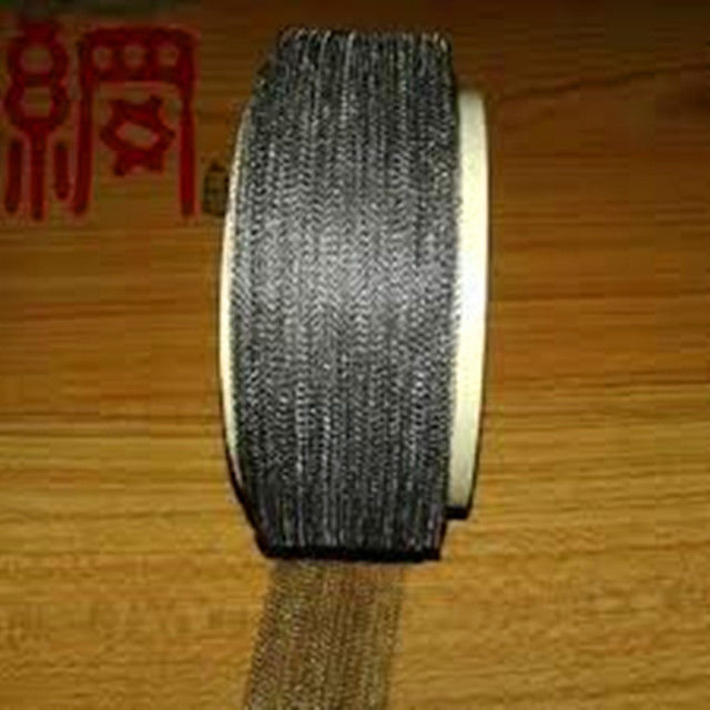 Double Layer All Metal EMI RF Shielding Gasket Wire Mesh Round or Rectangular RFI