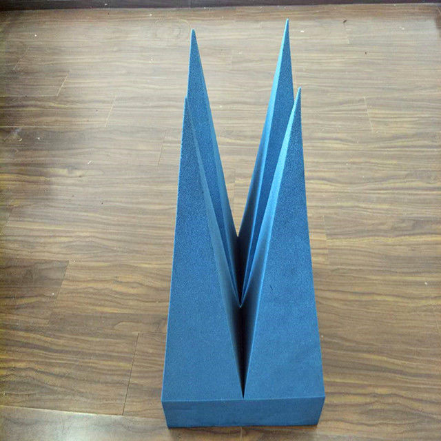 Polyurethane Magnetic RF Pyramid Absorber Foam Sheet Composite Electromagnetic Noise