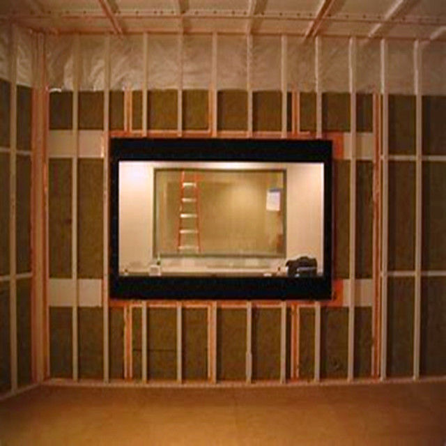 1-5mm Glass Rf Emi Shielding Window For Mri Shielding Room With Wire Mesh Inside emi