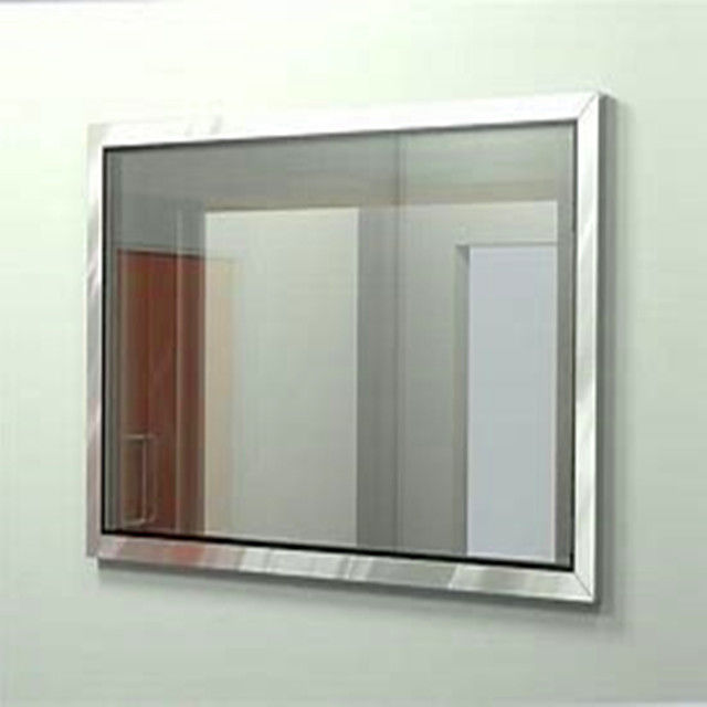 1-5mm Glass Rf Emi Shielding Window For Mri Shielding Room With Wire Mesh Inside emi