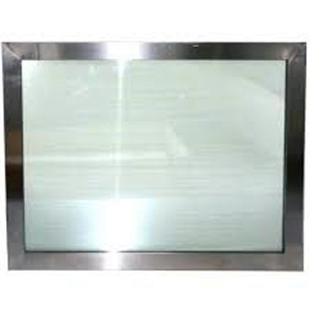 1-5mm Glass Rf Emi Shielding Window For Mri Shielding Room With Wire Mesh Inside emi